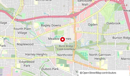 Map centered on Project location in Vancouver, WA